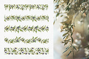 Olive Watercolor Illustrations, a Food Illustration by Fedulova Art (Thumbnail 13 of 14)