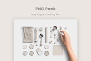 Ivory Elegant Sealing Wax PNG Pack, an Object Graphic by Custom Scene (Thumbnail 8 of 8)