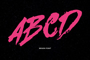 Zhow Badu Handmade Brush Font, a Handwritten Font by Maulana Creative (Thumbnail 2 of 9)