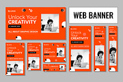 Work Shop Web Banner Set, an UI Kit Template by CreativeShaper (Thumbnail 1 of 4)
