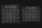 1100 Chalkboard vector icons pack, an Outline Icon by Visual Generation (Thumbnail 23 of 31)
