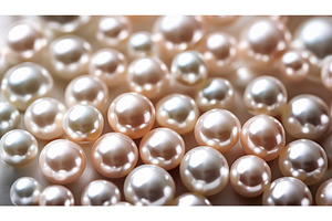 Close-up of scattered white and, a Beauty & Fashion Photo by Igor Tichonow