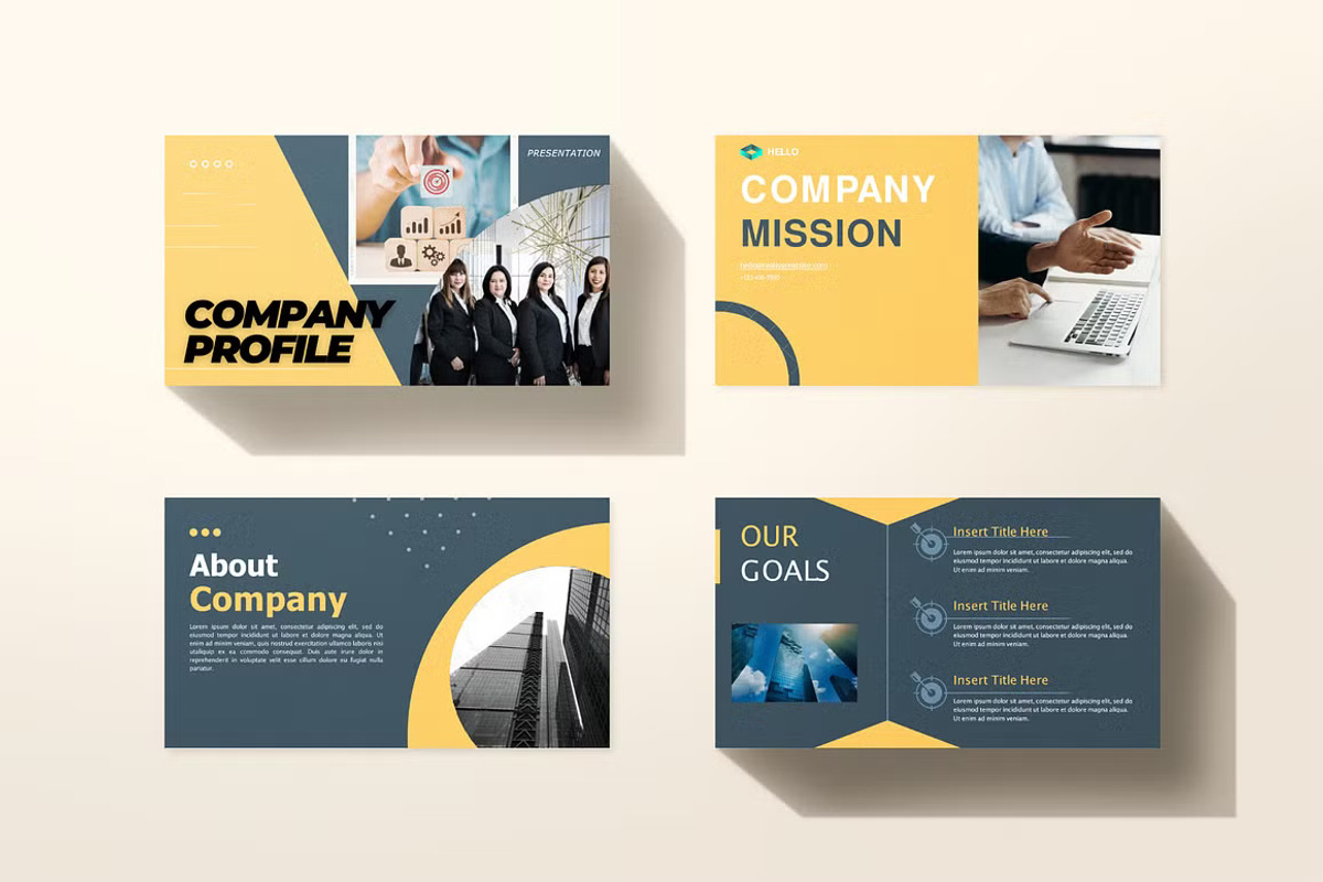 Business Powerpoint Template, a Presentation Template by GearShift (Photo 2 of 5)