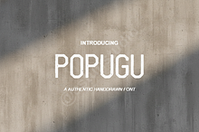 Popugu - Modern Luxury Serif Typefa