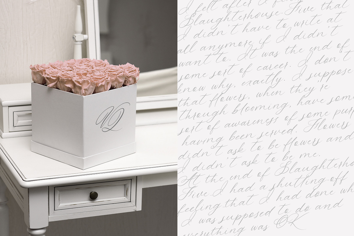 Allure & Grace. Calligraphy preview 6