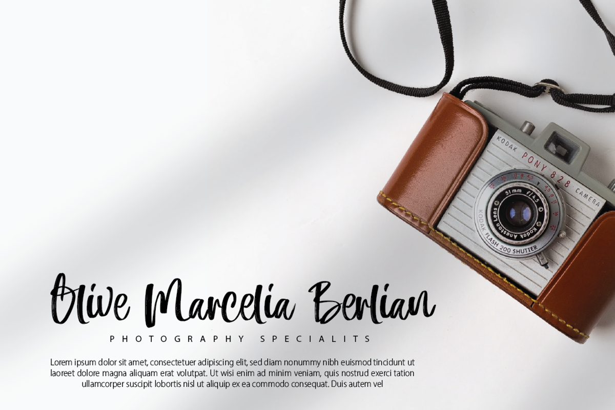 Incredible Friday - Handwritten Text, a Script Font by asdstudio (Photo 2 of 9)