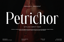 A Stylish Serif - Petrichor