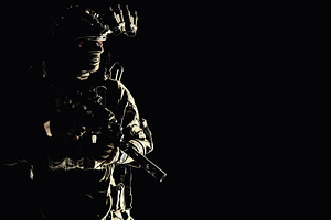 Special operations forces soldier containing soldier, infantry, and