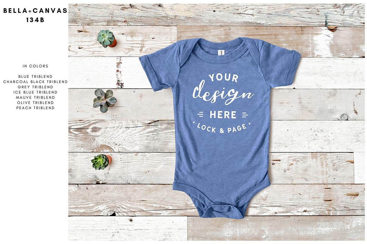 Baby Toddler Bella Canvas Mockups, an Apparel Mockup by lock and page (Photo 3 of 11)