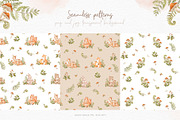 Forest Love. Moms and Baby Animals, an Animal Illustration by Alamella (Thumbnail 8 of 16)