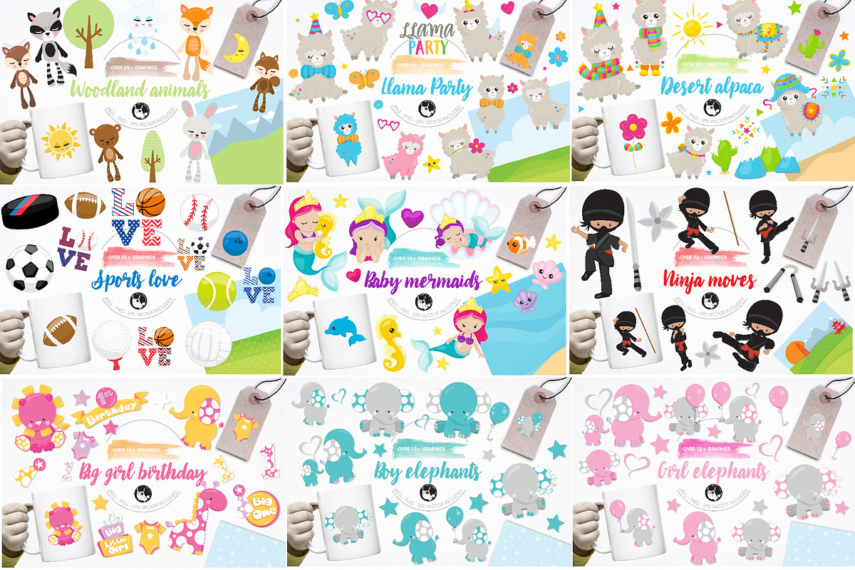 4000 in 1 - GRAPHIC GIANT BUNDLE, an Illustration by PrettyBundles (Photo 22 of 22)