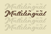 Dragonvoid a Bold & Retro Script, a Script Font by Lettertype Studio (Thumbnail 14 of 17)