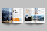 Travel Magazine Template, a Magazine Template by NorthPeak (Thumbnail 5 of 14)