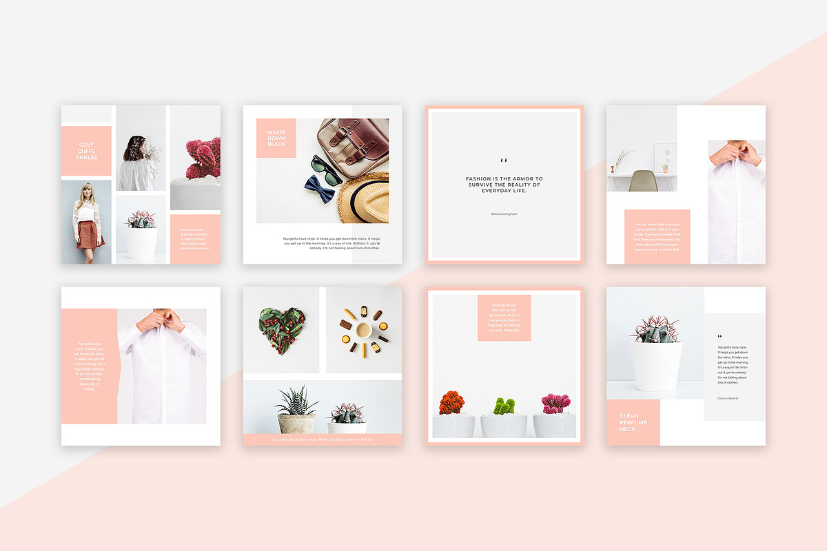 Ada Instagram Post Templates, a Social Media Template by SlideStation (Photo 4 of 6)