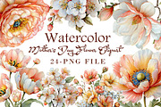 Mother's Day Flower Clipart, an Illustration by Libby Wishes (Thumbnail 1 of 5)