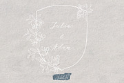 Botanical Wedding Elements, shapes, an Object Graphic by JuDesign (Thumbnail 14 of 14)
