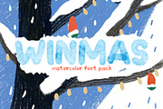 Winmas. OTF SVG Color family., a Symbol Font by Luxfont (Thumbnail 1 of 8)