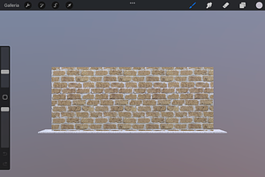 3D Model Graffiti Wall For Procreate