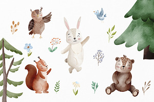 Woodland Animals Picnic Collection