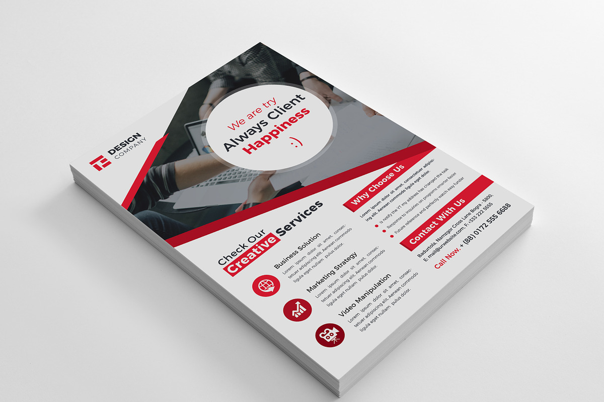 Multipurpose Modern Flyers, a Flyer Template by Thecodude (Photo 3 of 4)