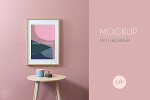 Frame Wall Mockup Template