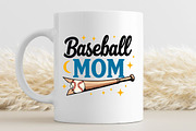 Baseball Mom SVG – Perfect for Game, an Illustration by Awieee1 (Thumbnail 3 of 4)