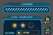 Space Game GUI Pack, an Illustration by Saranai Store (Thumbnail 9 of 10)