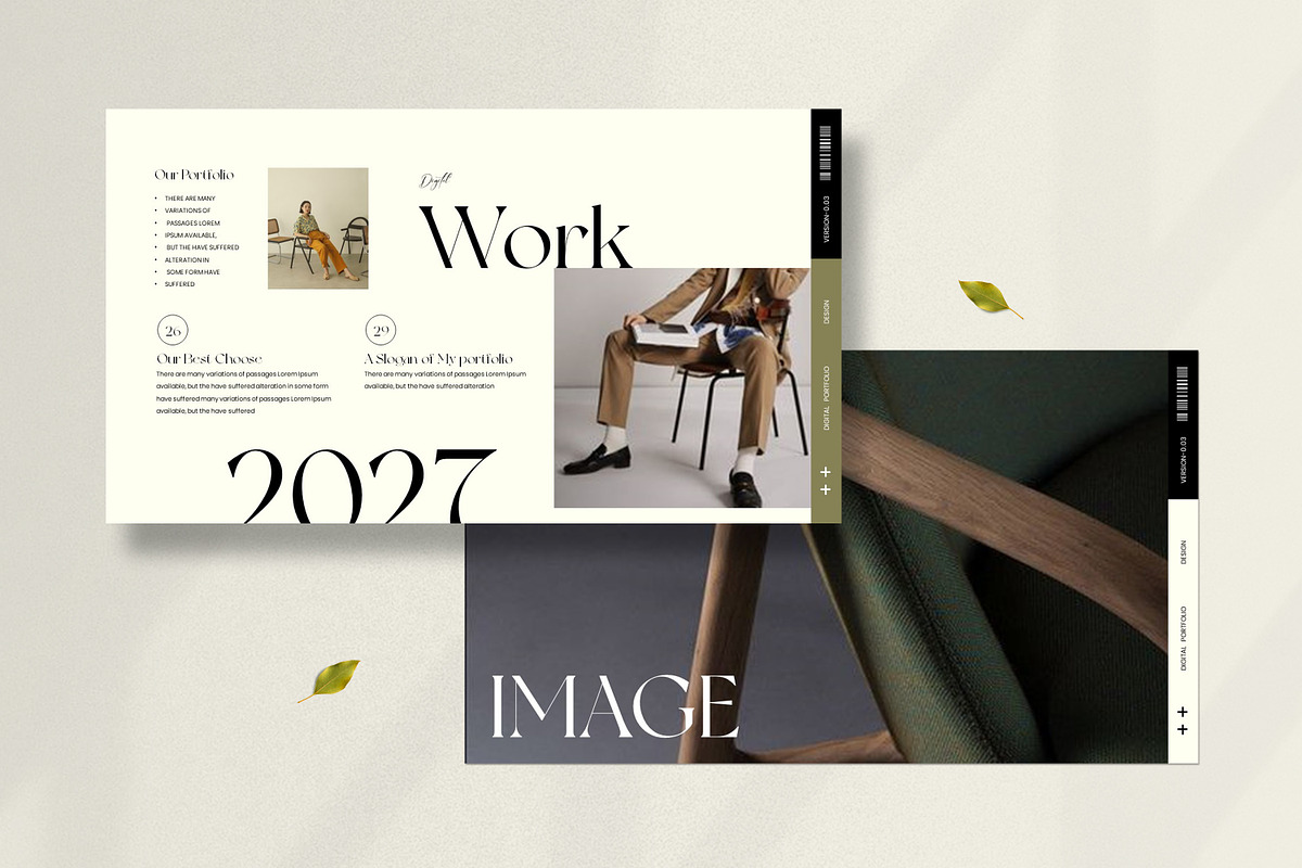 Portfolio Presentation Template, a Presentation Template by Creative-Work (Photo 2 of 10)