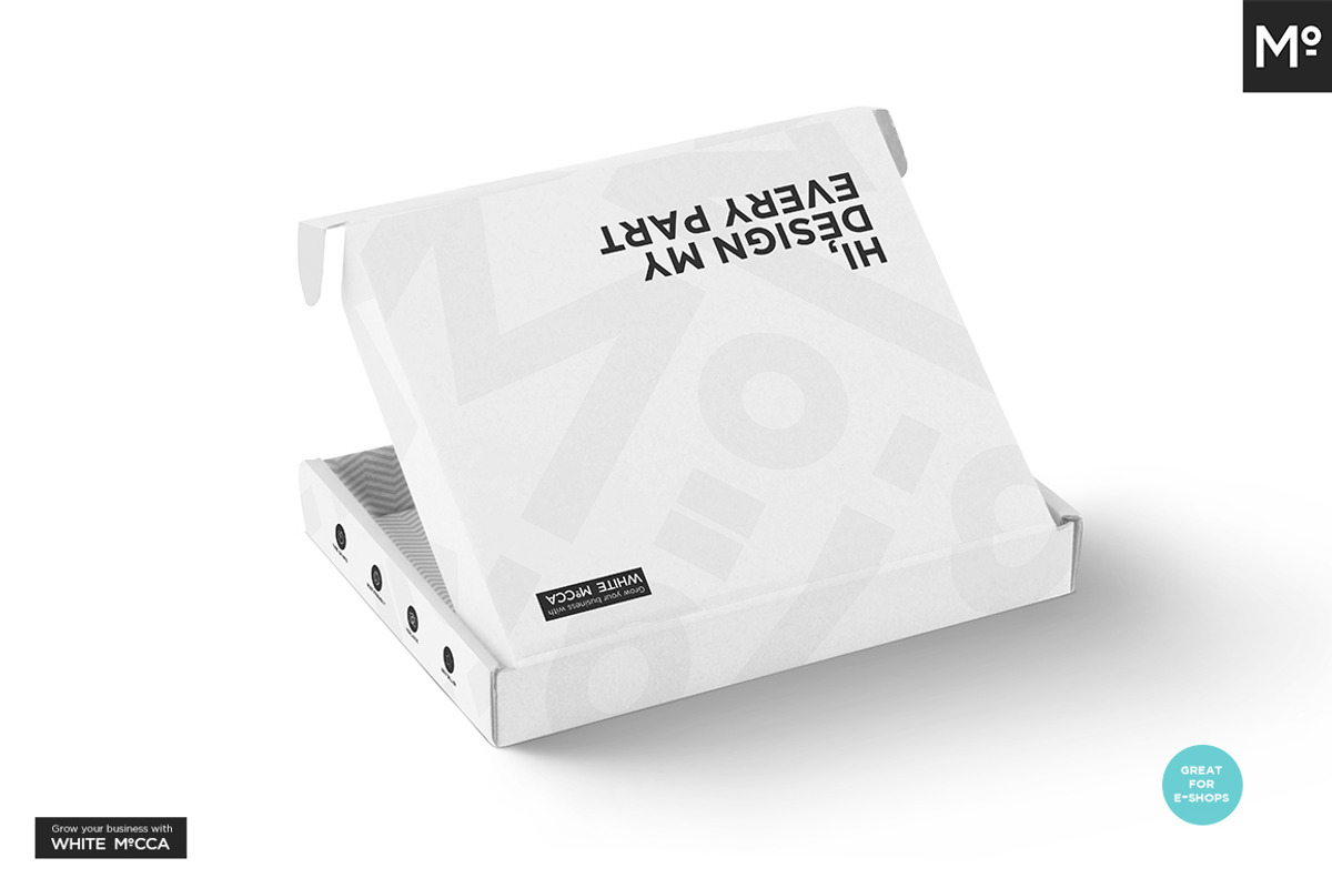 Mailing Boxes Mock-up Part 1, a Cups & Container Mockup by BlackMocca (Photo 6 of 14)