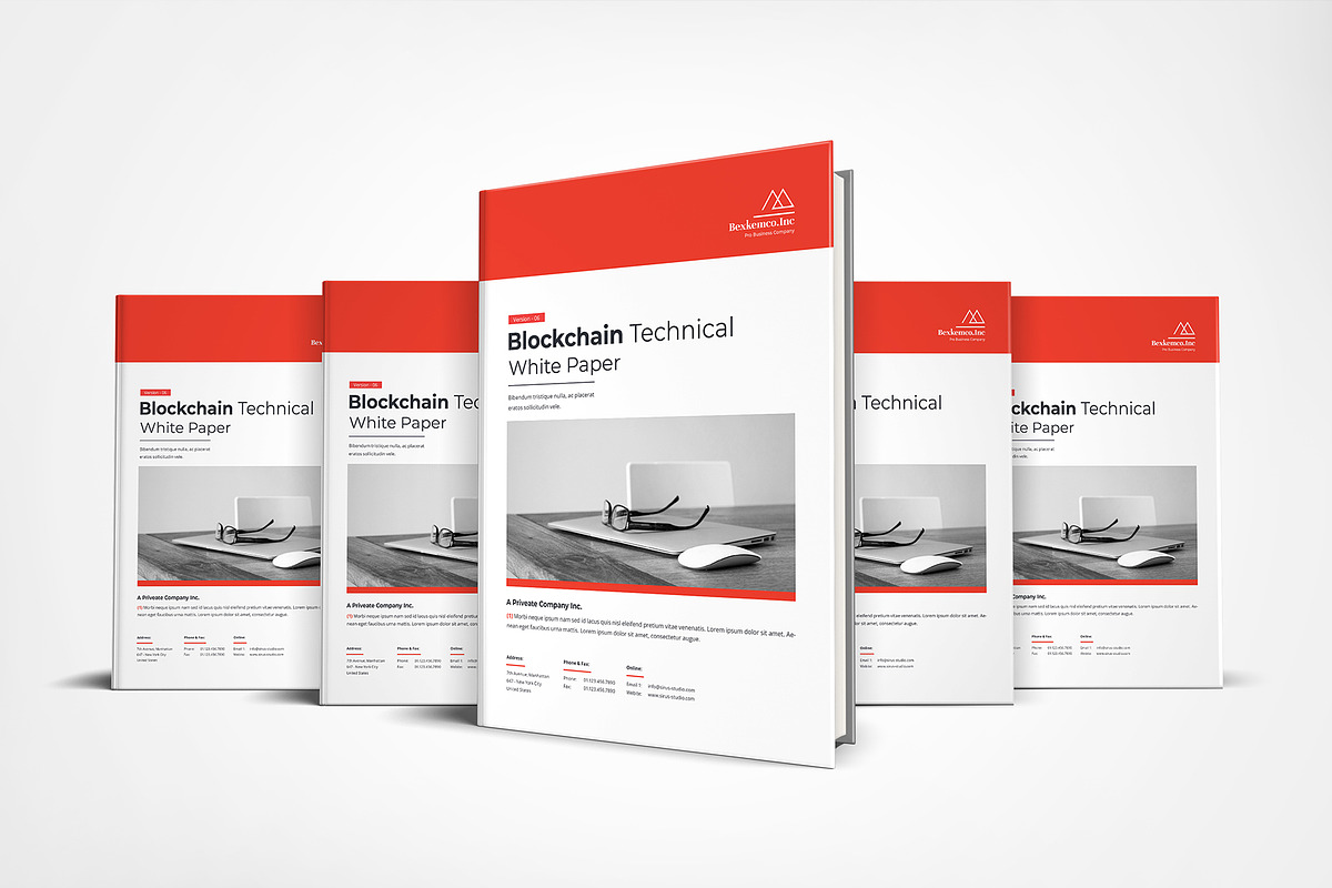 White Paper 42 Pages, a Brochure Template by obayes (Photo 2 of 28)