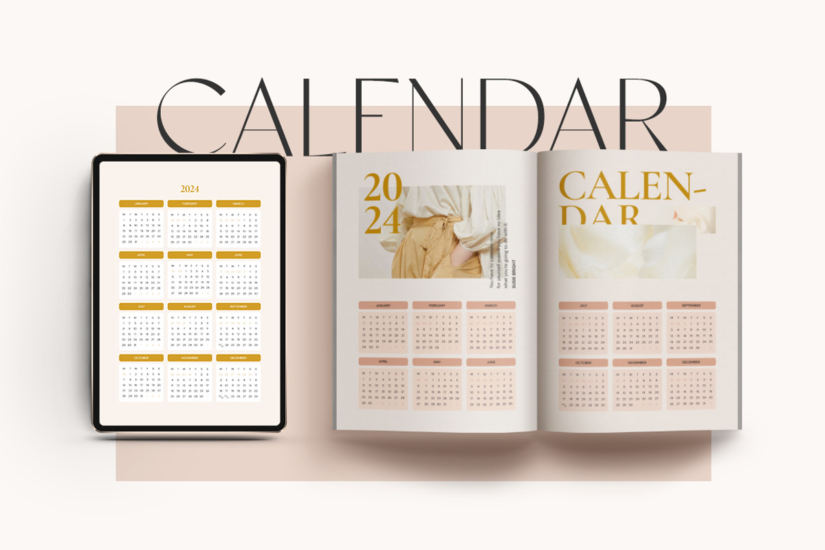 SALE 2024 Planner & Journal CANVA PS, a Magazine Template by Eviory (Photo 21 of 27)