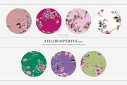 Victorian Reverie Watercolor Prints, a Pattern Graphic by LEAFure (Thumbnail 5 of 9)