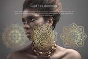 Gold Foil Power Words & Mandalas, an Object Graphic by Illumineer Media & Design (Thumbnail 3 of 6)