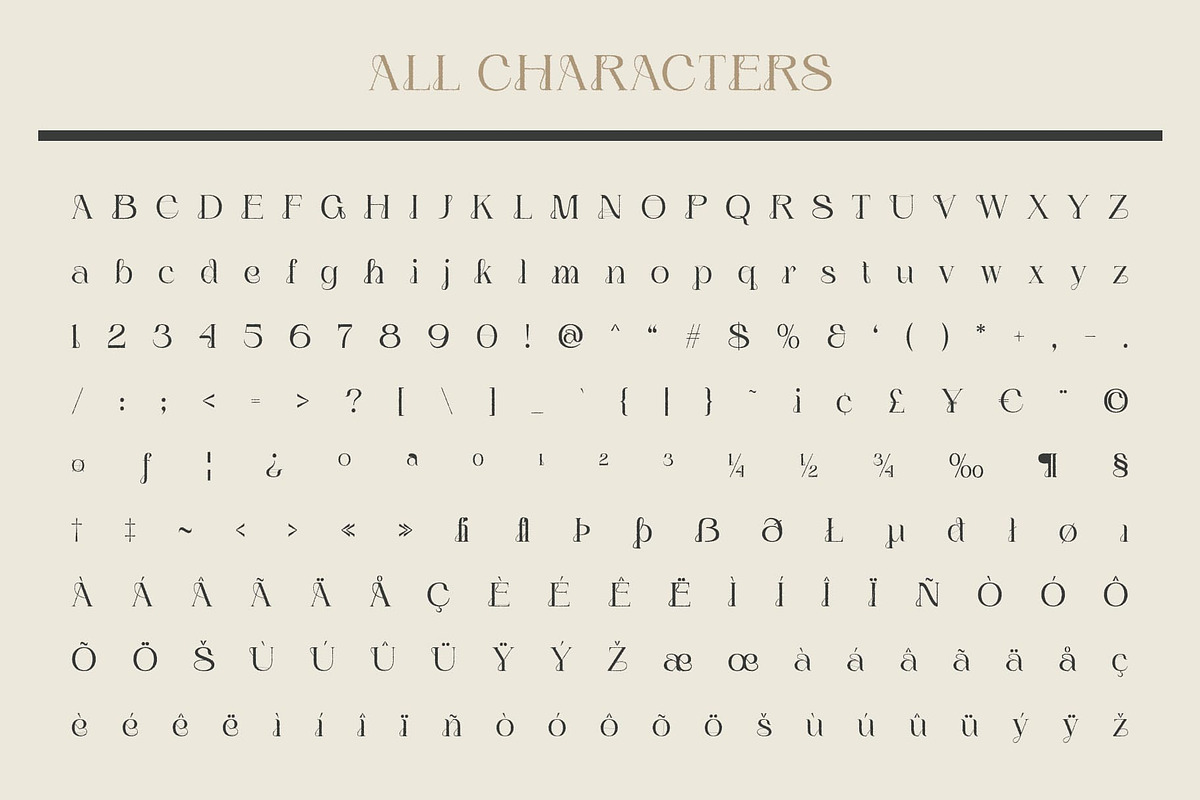 Nerilla Rough, a Serif Font by Craft Supply Co. (Photo 8 of 8)