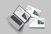 Laptop Screen Website Mockup PSD, a Mac Mockup by MA-KING_ART (Thumbnail 5 of 5)