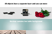 Vintage Camera Mockup, a Product Mockup by Zabiegala MP (Thumbnail 6 of 8)