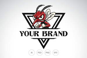 Bite Fighter Logo Template