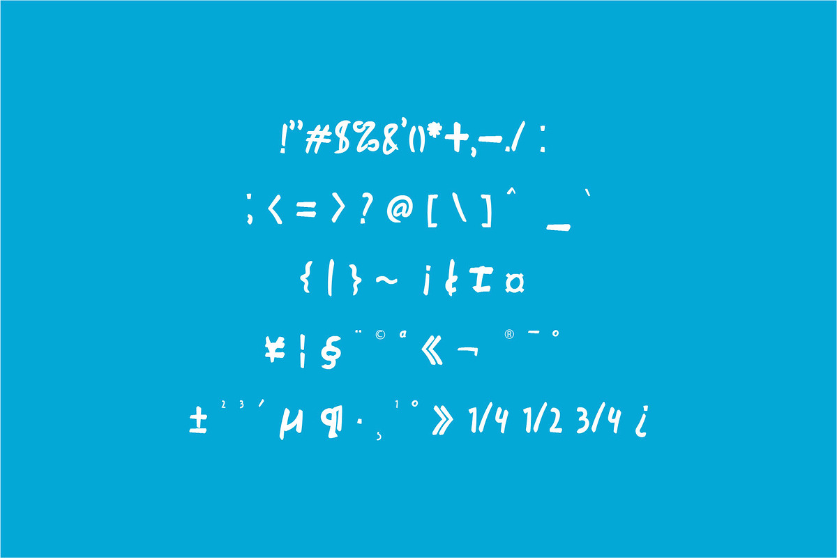 Milk, a Font by WAP (Photo 5 of 6)
