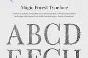 Magic Forest Typeface, an Object Graphic by Studio Dusk (Thumbnail 2 of 8)