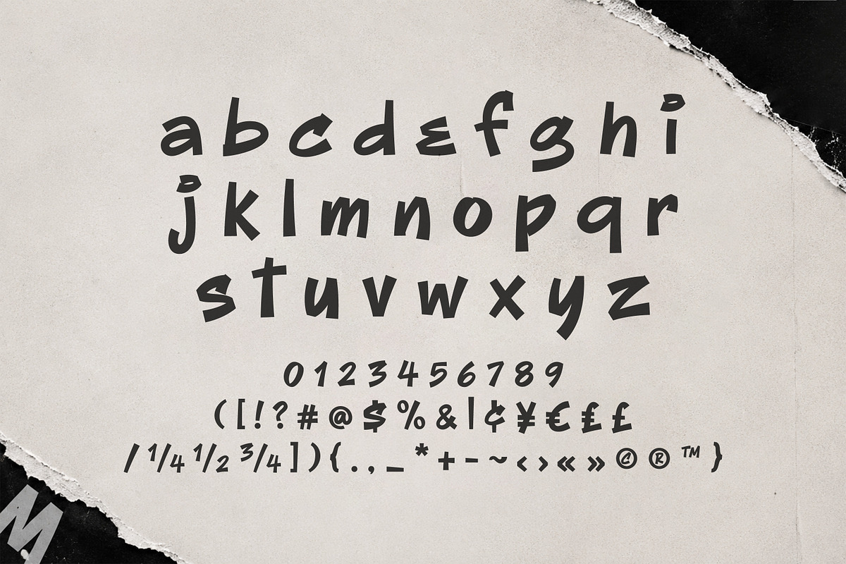 Gellacto | Urban Display Typeface, a Sans Serif Font by Maenjari Std (Photo 3 of 10)