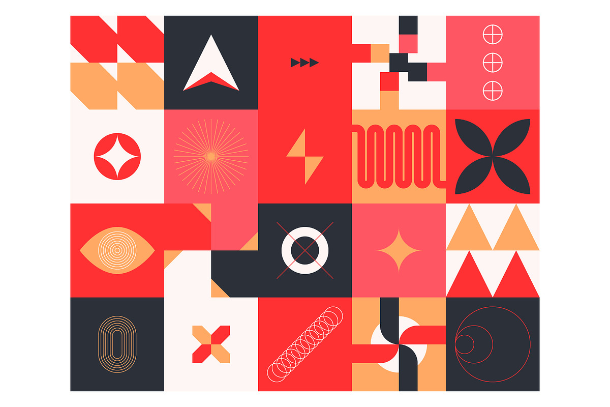 NEO GEO Geometric Design, a Pattern Graphic by Neo Geo (Photo 4 of 9)