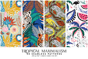 Tropical Maximalism, a Pattern Graphic by Digital Art Creations (Thumbnail 1 of 6)