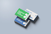 Isometric Business Card Mockup, a Books & Magazine Mockup by My Code Std (Thumbnail 5 of 6)