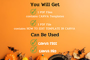 Editable Halloween Card Set, a Card Template by Adalin Shop (Thumbnail 9 of 9)