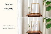 Minimal Photo Frame Mockup, a Print Template by LOPEstudio (Thumbnail 1 of 4)