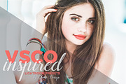 VSCO Inspired Lightroom Presets, an Action Add-On by choku-design-studio (Thumbnail 1 of 5)