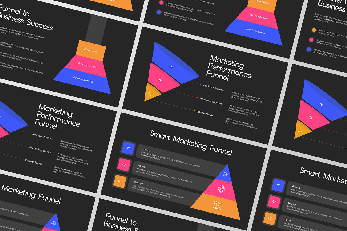 Marketing Funnel Infographic, a Marketing Template by Annora Studio (Photo 4 of 4)