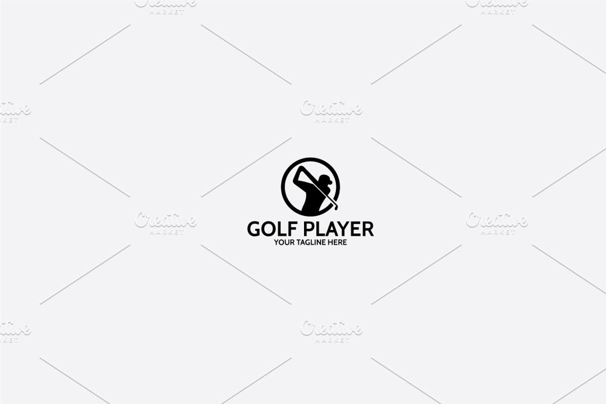 GOLF PLAYER, a Branding & Logo Template by shazi (Photo 2 of 5)