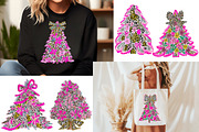 Floral Christmas Tree clipart, an Illustration by Designworld (Thumbnail 5 of 6)
