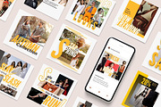 Stay Golden-Canva Instagram Template, a Social Media Template by Mintistic Design (Thumbnail 7 of 8)